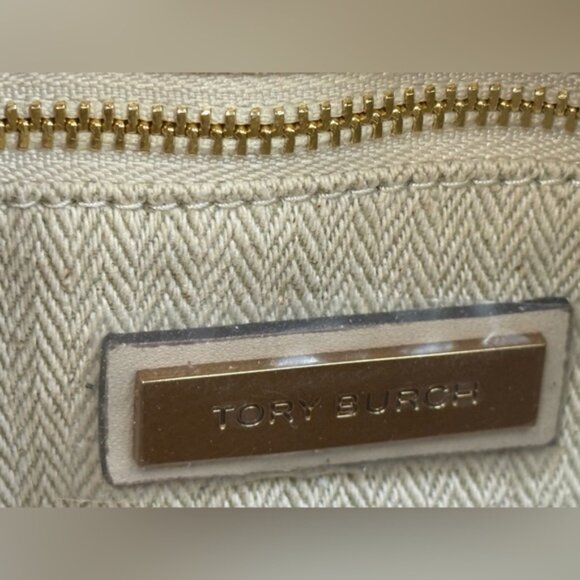 🆕 TORY BURCH 🧿 NWT Kira Chevron ColorBlock Small Camera Bag, Shellstone - AUTH - Picture 9 of 12